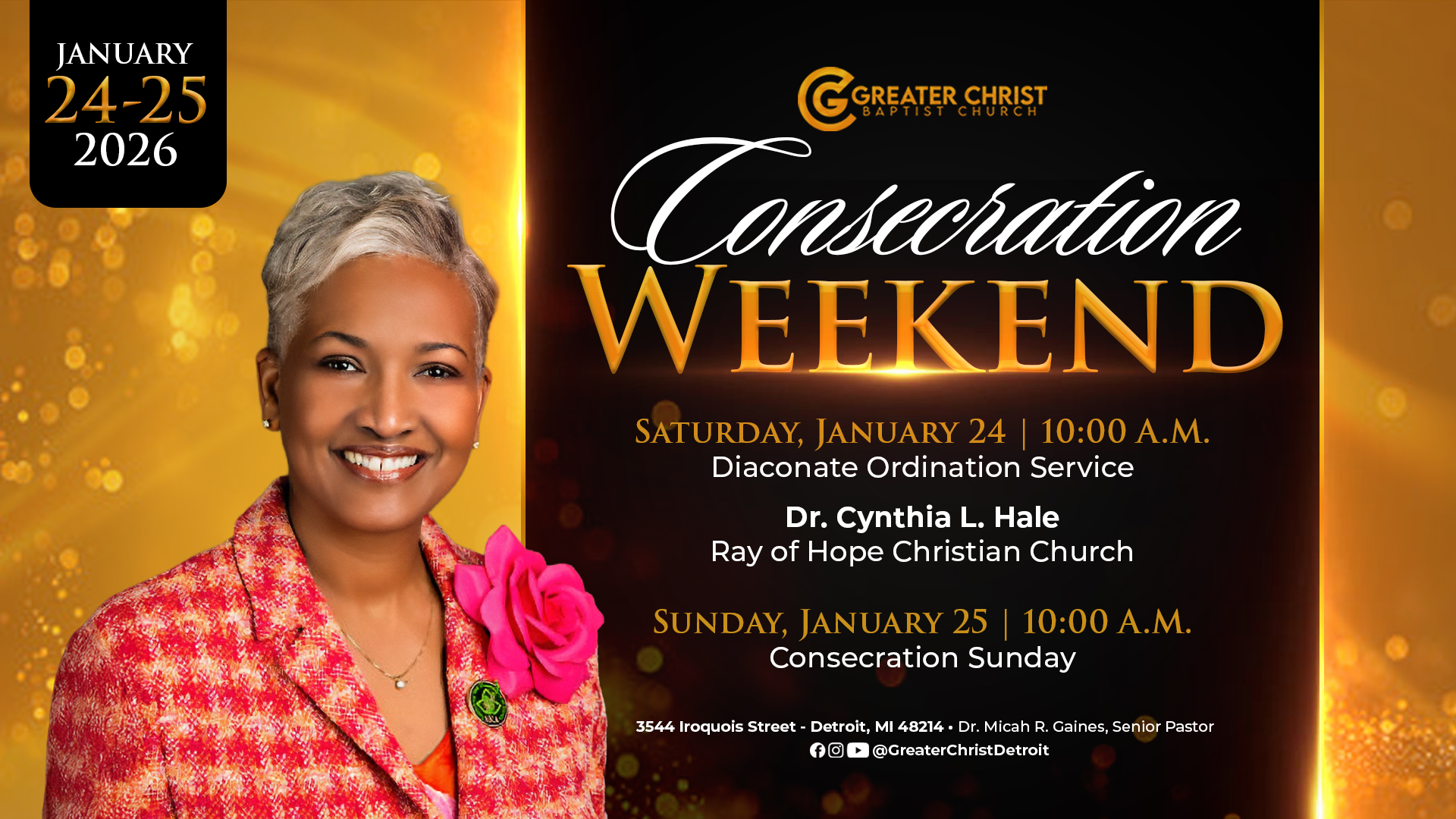 Consecration Weekend
